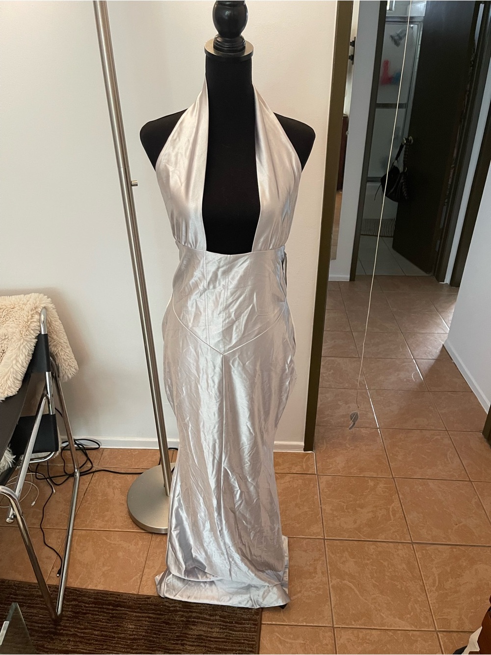 Retrofete Silver Charity Dress - Picture 4 of 6